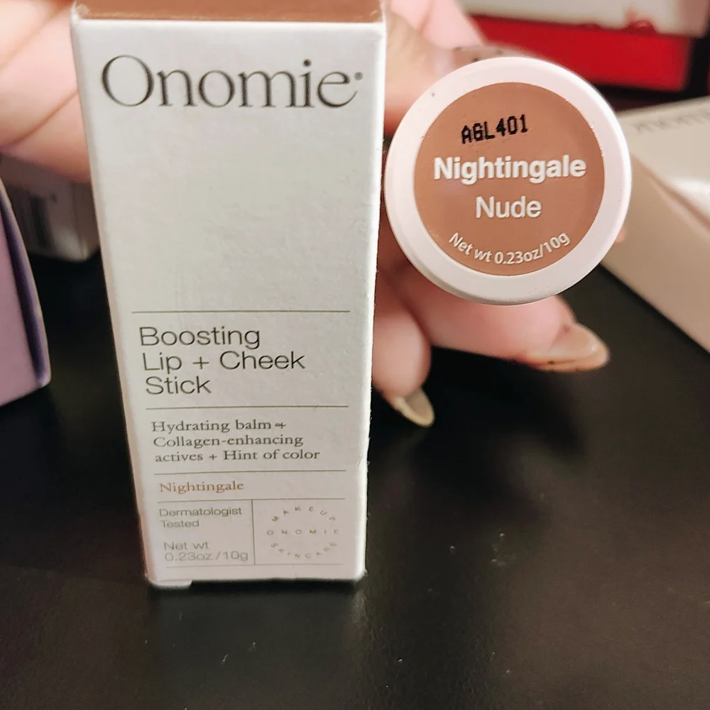 Onomie Boosting Lip + Cheek Stick — Nightingale